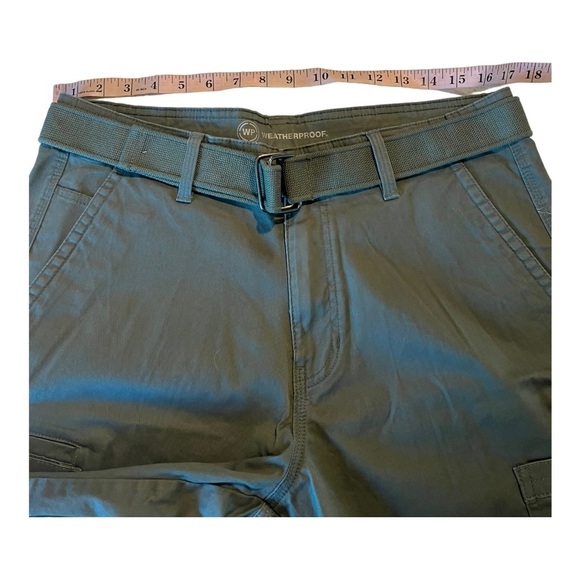 Weatherproof Men's Utility Trail Cargo Short with Ring Buckle Belt 32W NWOT - Picture 8 of 12